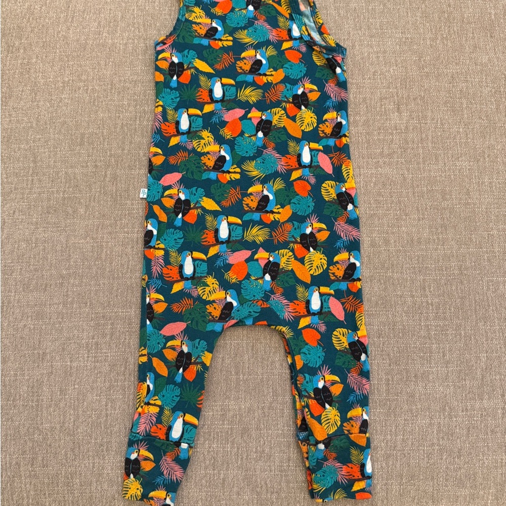 Posh Peanut Rio Henley Romper - Picture 4 of 4